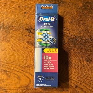 🪥 Oral-B Pro Floss Action Replacement Brush Heads – XL Pack (5 Count) – NEW